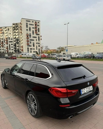 BMW Seria 5 cena 86000 przebieg: 173000, rok produkcji 2018 z Wrocław małe 137